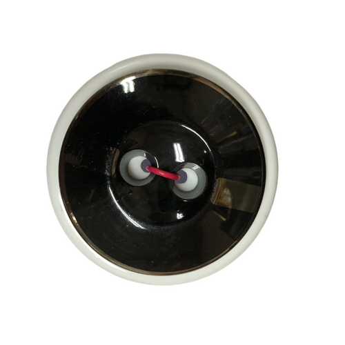 Button - 23mm Brown Round