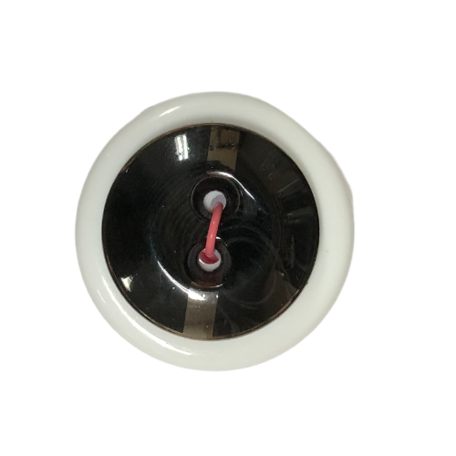 Button - 28mm Brown Round