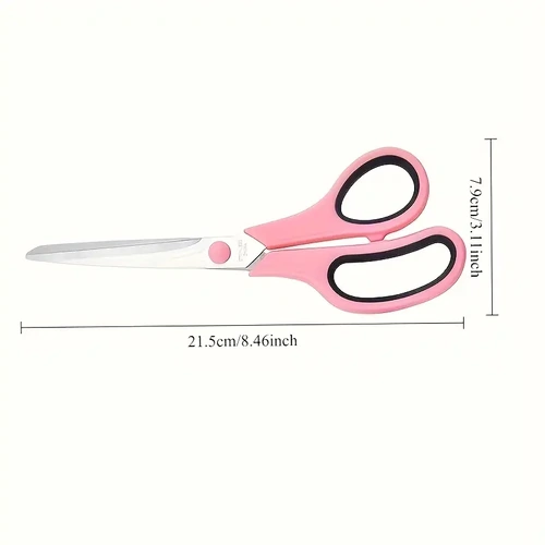 Ergonomic Multi-Purpose Stainless Steel Scissors with Comfort Grip