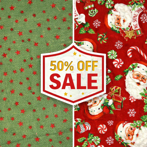 Christmas Themed Cotton Prints