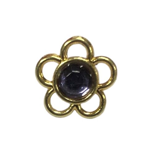 Button - 12mm Flower