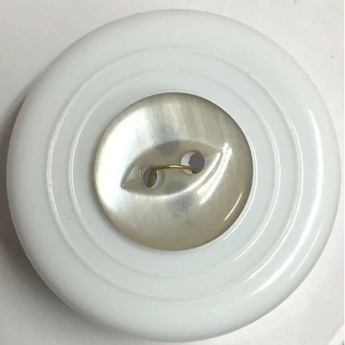 Button - 14mm Light Grey