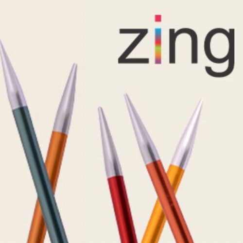 KnitPro Zing Single Point Knitting Needles - 30cm