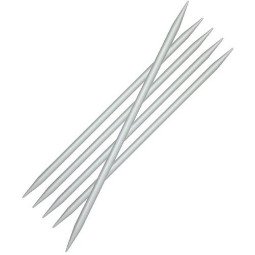 KnitPro Basix Aluminium Double Pointed Needles 15cm