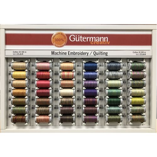 Gutermann Thread Sulky Cotton 30 Multicolour