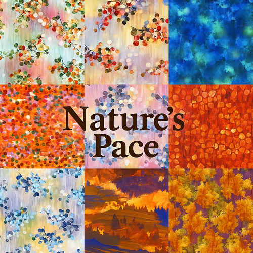 Robert Kaufman - Nature's Pace Fabric Collection