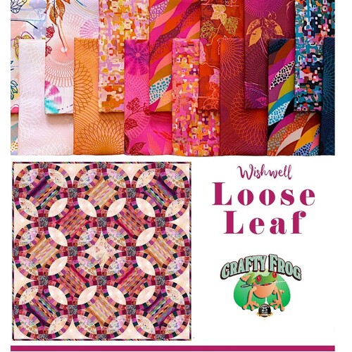 “Loose Leaf” Fabric Collection by Robert Kaufman