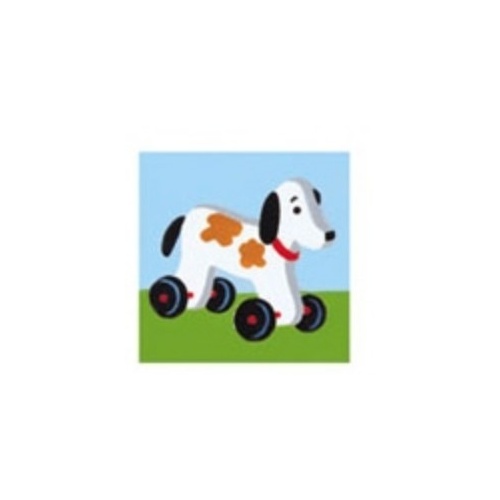 Tapestry Collection D'Art 11.448 Kid's Mini Tapestries [Design: 07 Dog On Wheels]