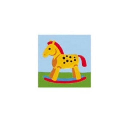 Tapestry Collection D'Art 11.448 Kid's Mini Tapestries [Design: 11 Rocking Horse]