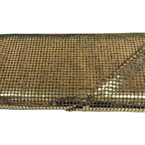 Fabric - American Sequins 6mm Gold/Black