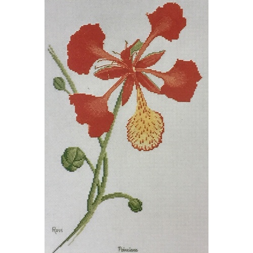 Ross Originals Cross Stitch Chart - Poinciana 