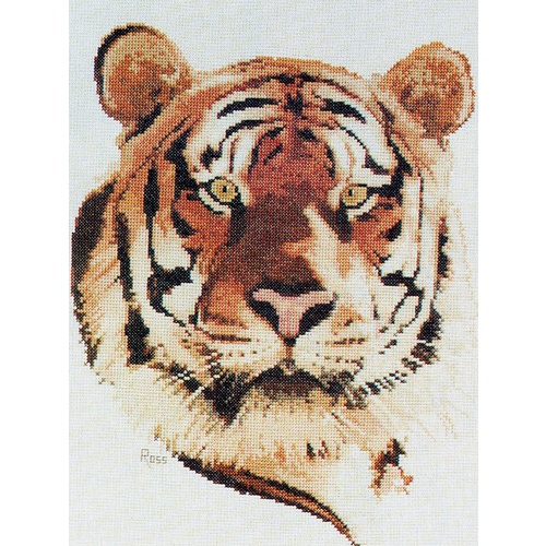 Ross Originals Cross Stitch Chart - Tiger 