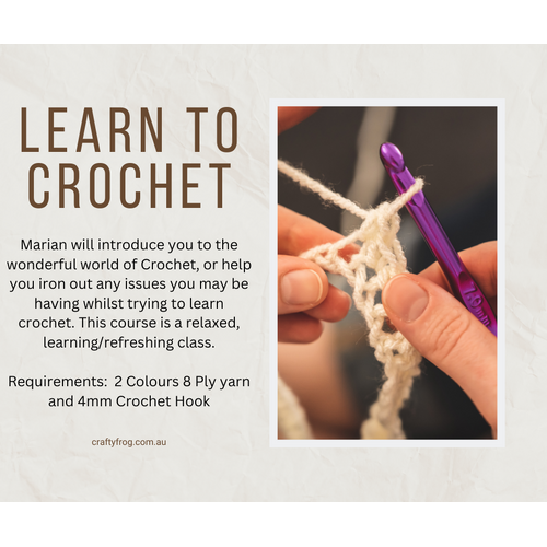Class - Learn to Crochet 