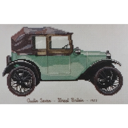  Graeme Ross Cross Stitch Chart - Austin Seven & Angus-Sanderson