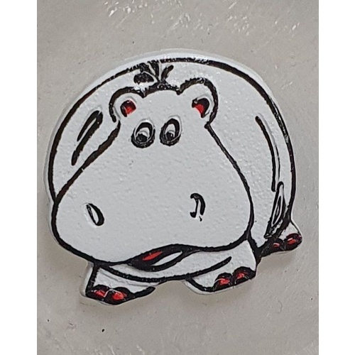 Button - 17mm Hippo