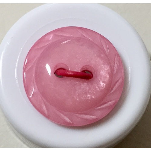 Button - 15mm Pink