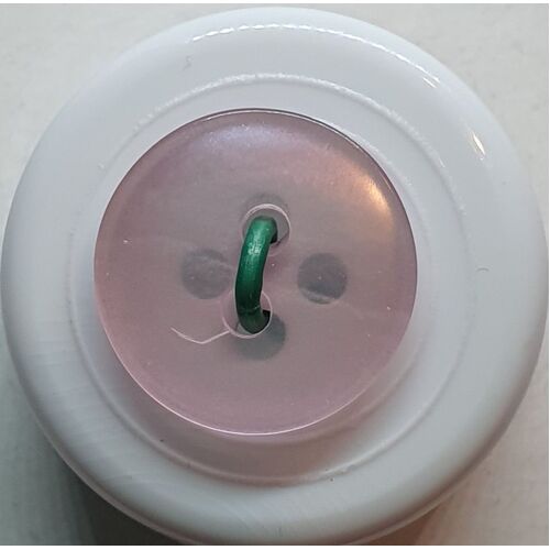 Button - 14mm Pink Pastel