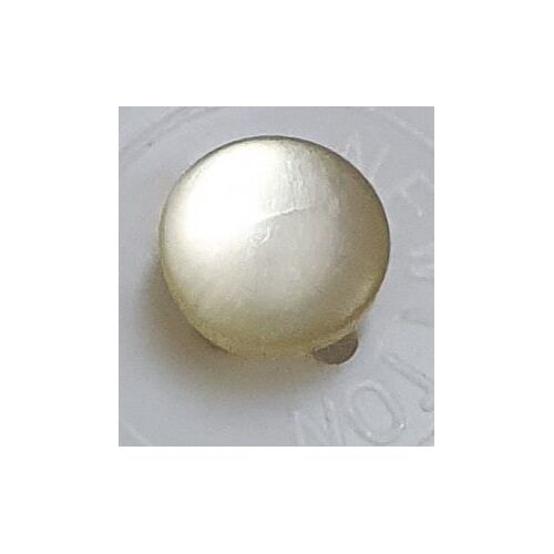 Button - 8mm Lemon Opaque Shank