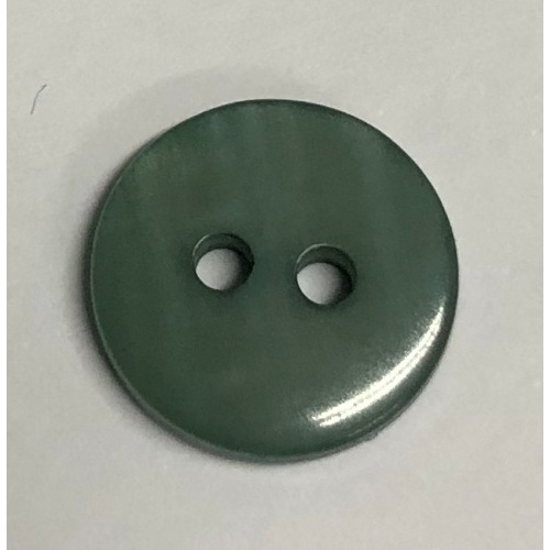 Button - 11mm Green