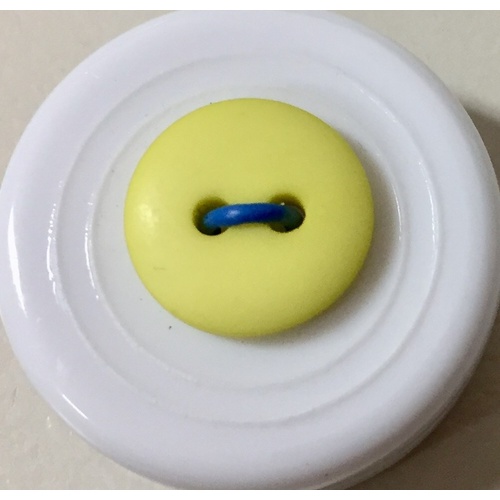 Button - 11mm Yellow