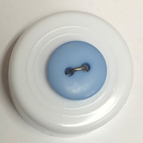 Button - 11mm Blue