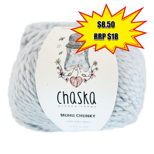 Chaska Muhu Chunky 100% Baby Alpaca 