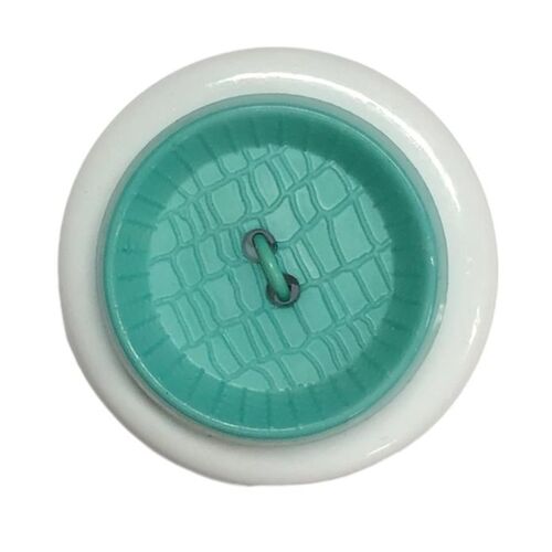 Button - 23mm Round Green