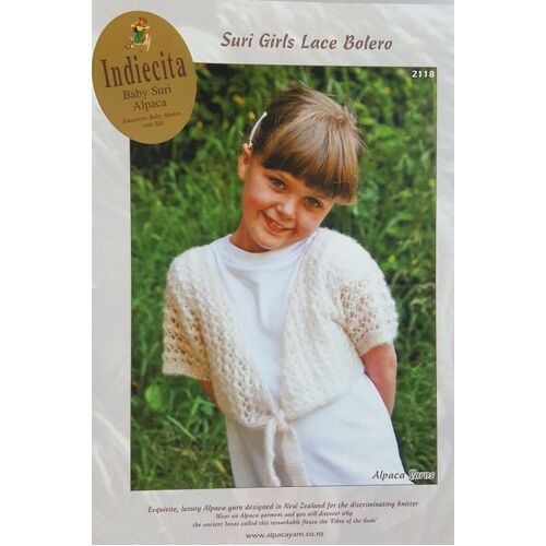 2118 Indiecita Suri Girls Lace Bolero