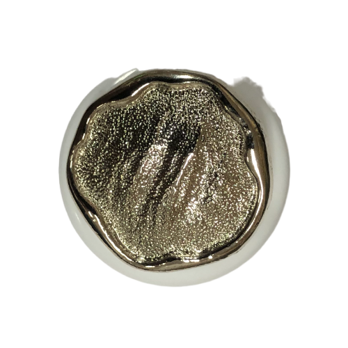 Button - 25mm Silver