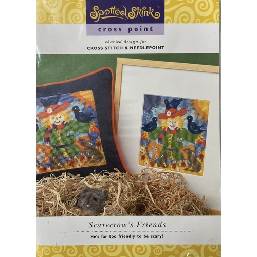 Scarecrow's Friends Cross Stitch Chart (Can be kitted)