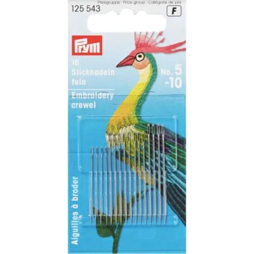 Prym Crewel Needle Set No. 5 -10