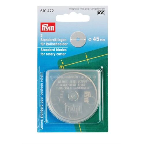 Prym Rotary Cutter Replacement Blade - 45mm - 3 pack