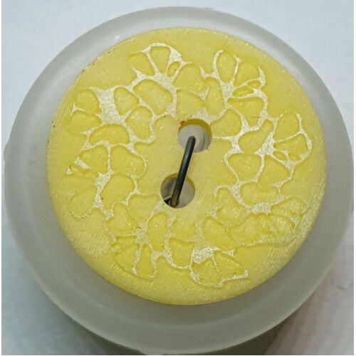 Button - 18mm Yellow