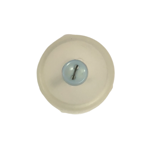 Button - 7mm Baby Blue Round Button