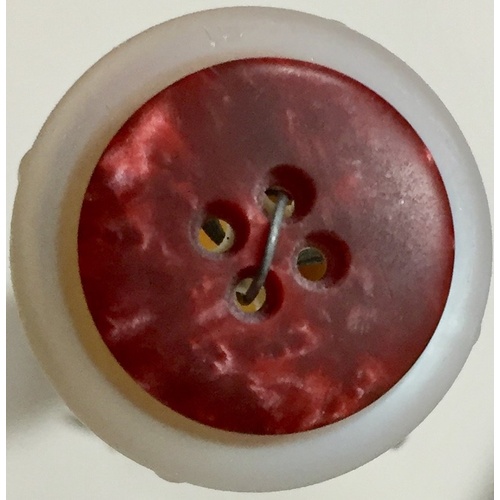 Button - 15mm Deep Pink  Col.24