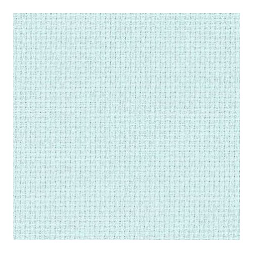 Fabric Piece - Aida 16 Count Light Blue 70cm x 30cm