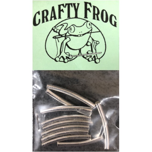 Beads - 20mm Curved Spacer Tube