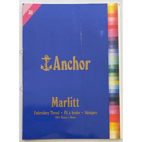 Anchor Marlitt Sampler Thread Book 