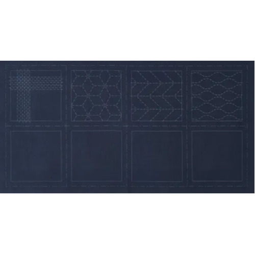 Sashiko Printed Cloth - Set - Four Patterns
