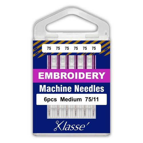 Klasse Embroidery Titanium Machine Needles 80/12