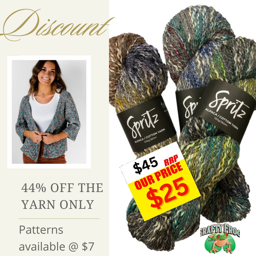Spritz Alpaca/Cotton Yarn 8 Ply