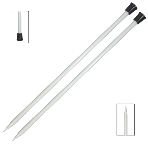 KnitPro Basix Aluminium Single Pointed Needles (D)