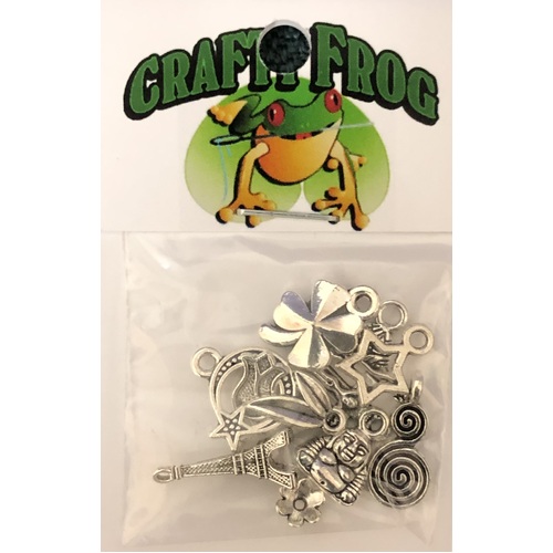 Charms - Pack of 10 Assorted Charms