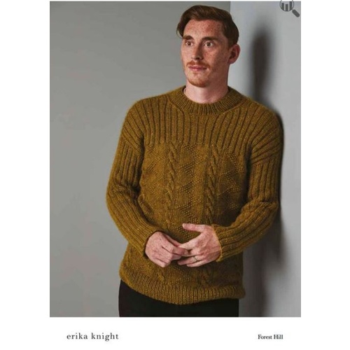 Forest Hill Sweater in Erika Knight Wild Wool 10 Ply
