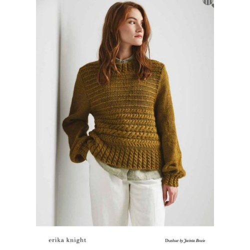 Dunbar Sweater in Erika Knight Wild Wool 10 Ply
