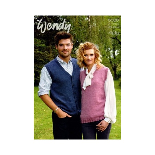 5688 - Waistcoat & Slipover 