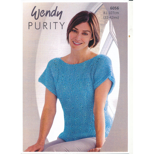 6056 Short Sleeve Sweater