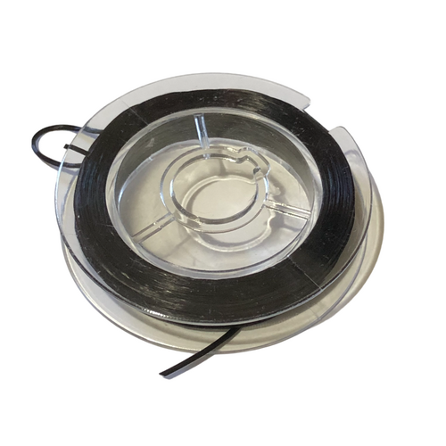 Beading Elastic - Flat Black