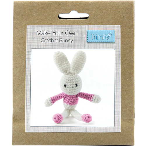 Trimits Kits - Crochet Bunny Kit Pink