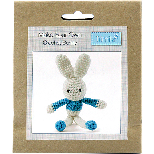Trimits Kits - Crochet Bunny Blue